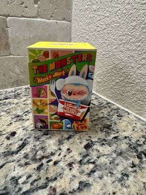 Pop Mart Labubu The Monsters Wacky Mart. Figure:Grilled Sausage . Blind box